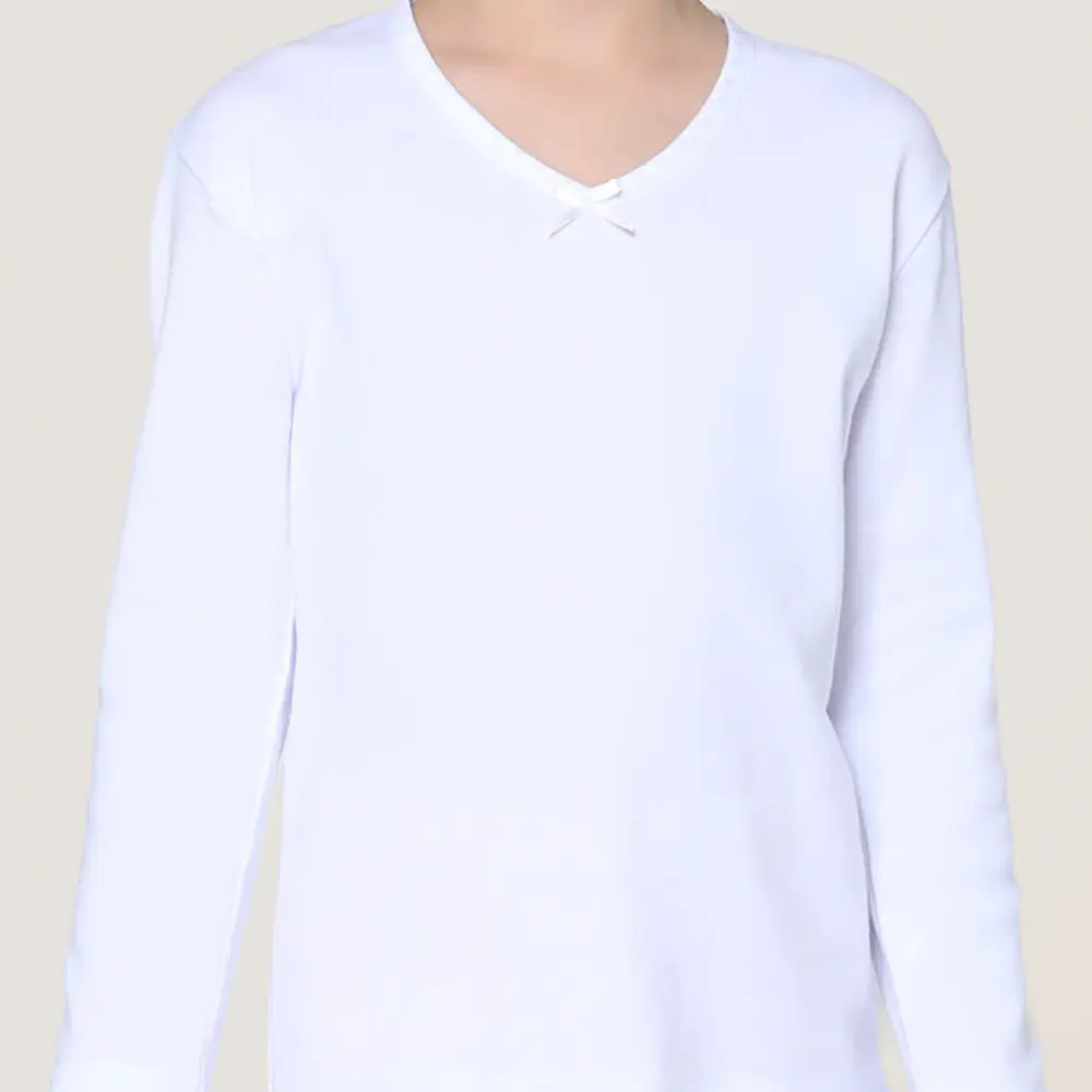 Camiseta algodón manga larga