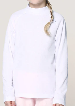 camiseta térmica unisex - Blanco