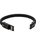 Pulsera USB Cuero - Acero