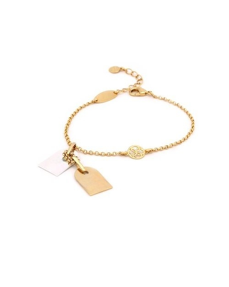 Pulsera doble placa Cristian Lay