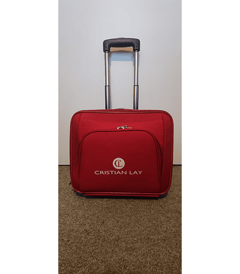 Maletín trolley rojo Cristian Lay