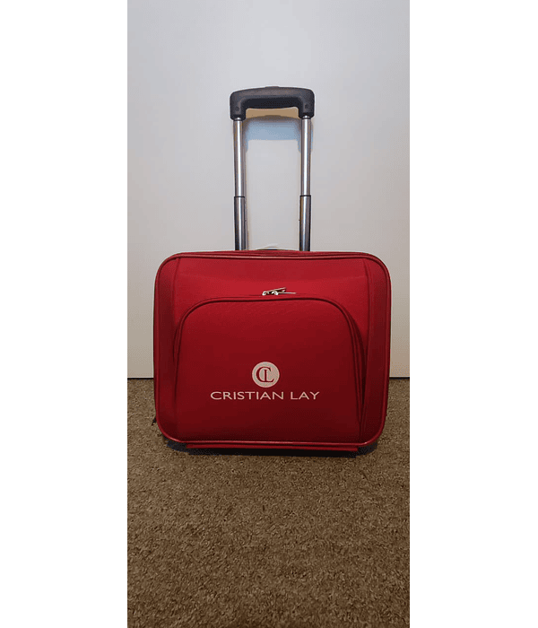 Maletín trolley rojo Cristian Lay