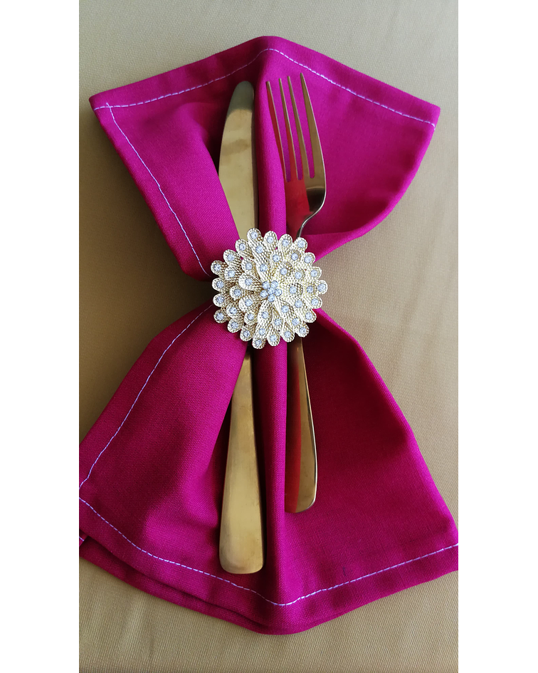 Pack Servilleteros Dorados