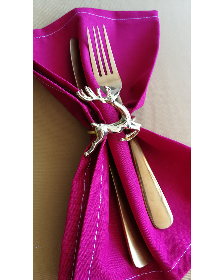 Pack Servilleteros Dorados