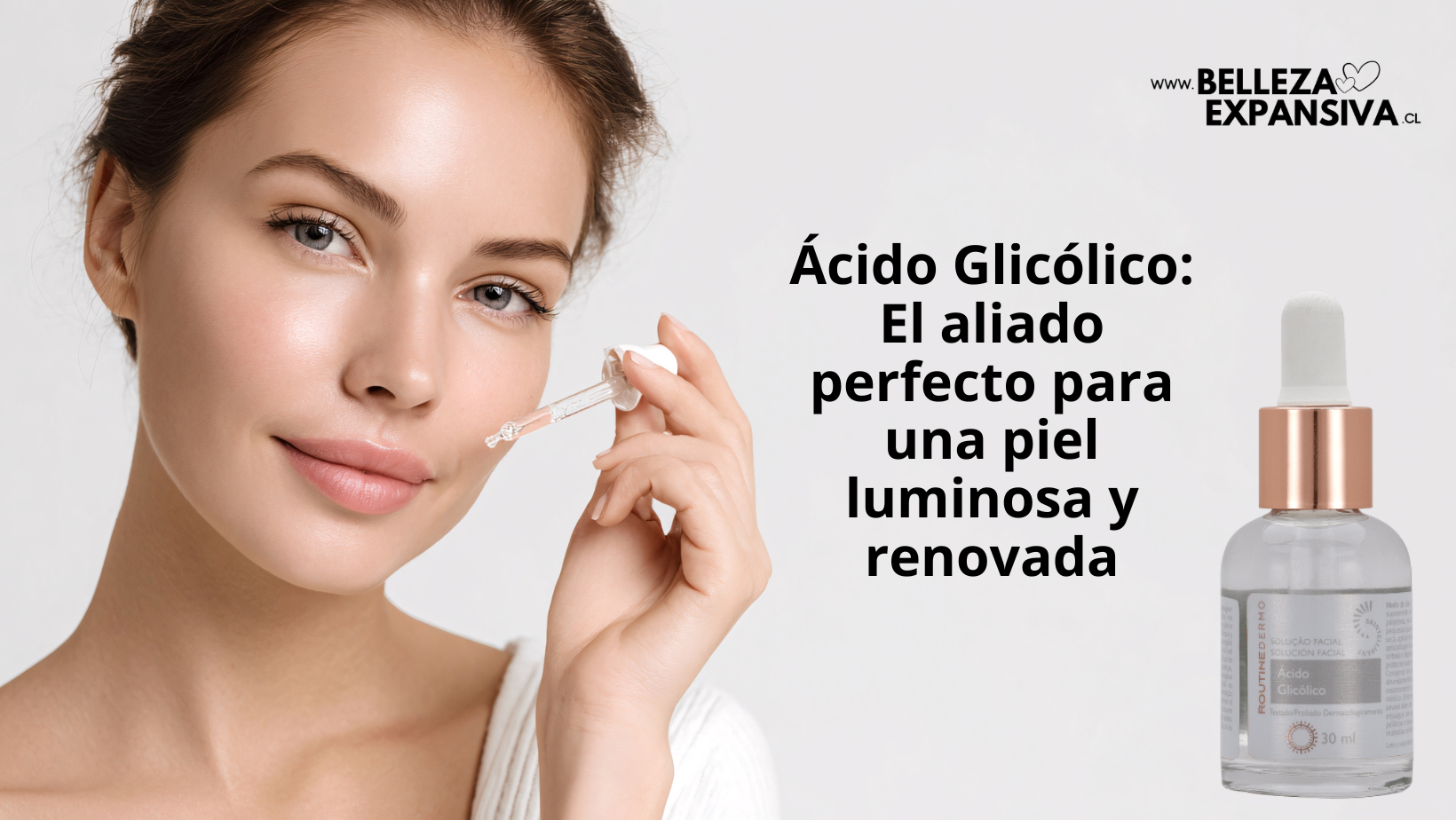 Ácido Glicólico: El aliado perfecto para una piel luminosa y renovada ✨