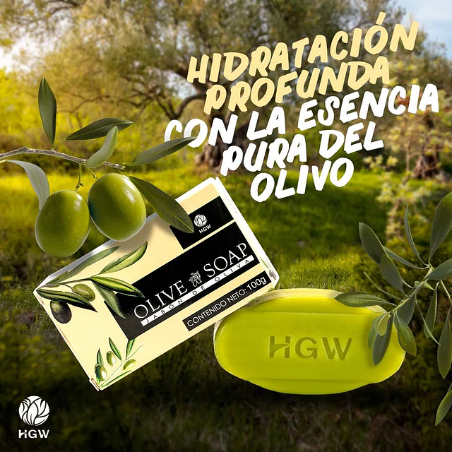 Jabón de Oliva 100 grs
