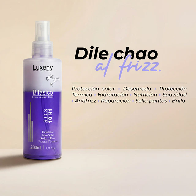 Spray Bifásico 10 en 1 Luxeny 230 ml