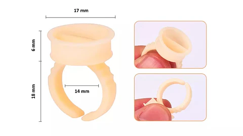 Anillos para Tinta de Microblading y Micropigmentación