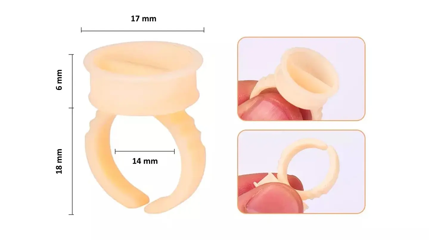 Anillos para Tinta de Microblading y Micropigmentación 1