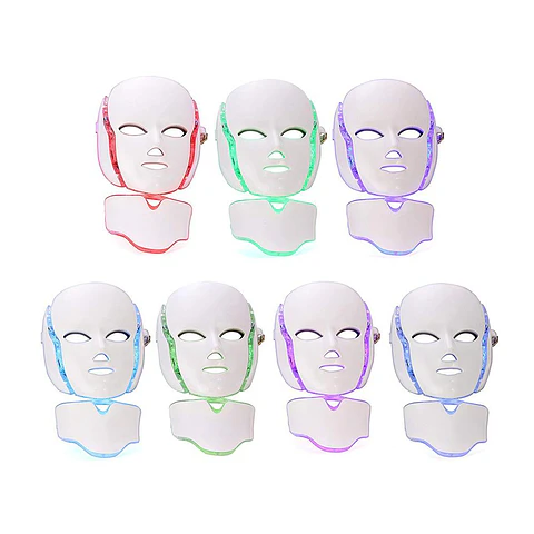 Mascara Facial Photon Led con Cuello