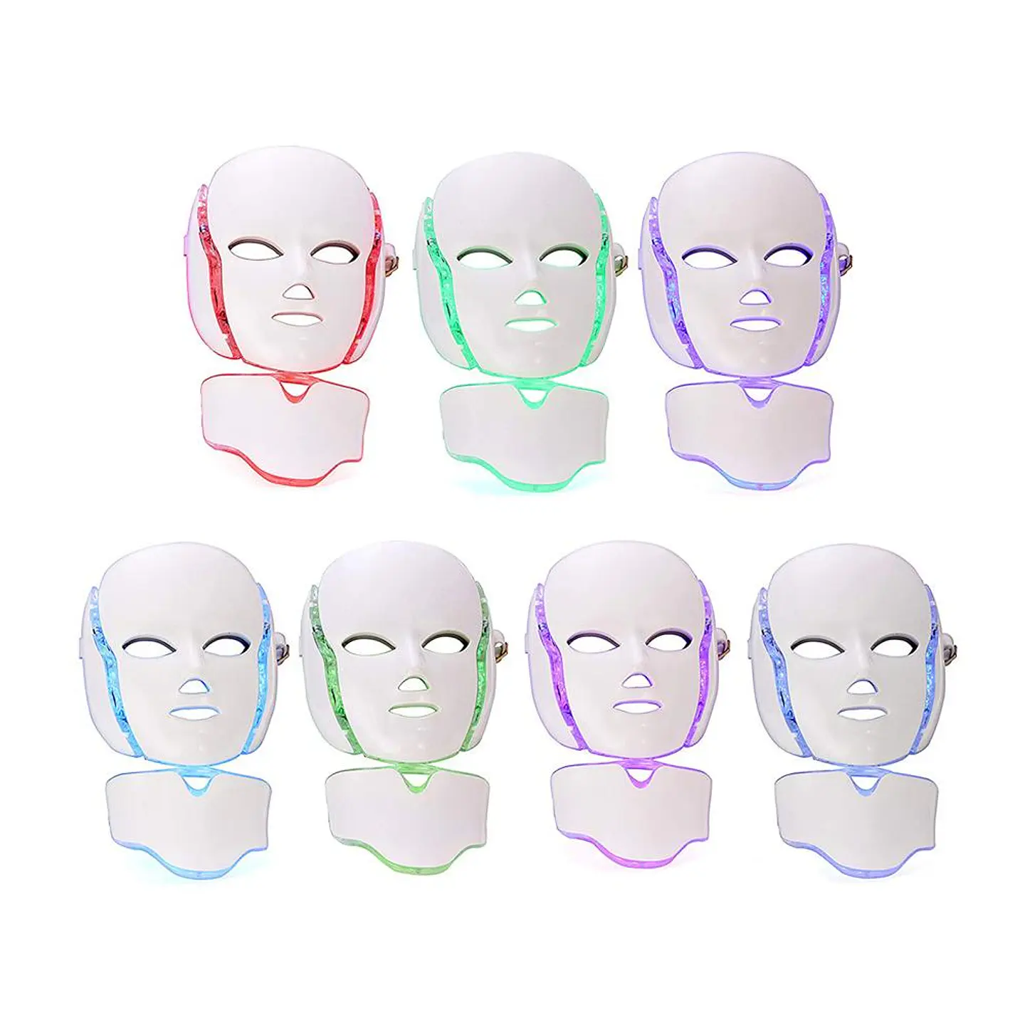 Mascara Facial Photon Led con Cuello 2