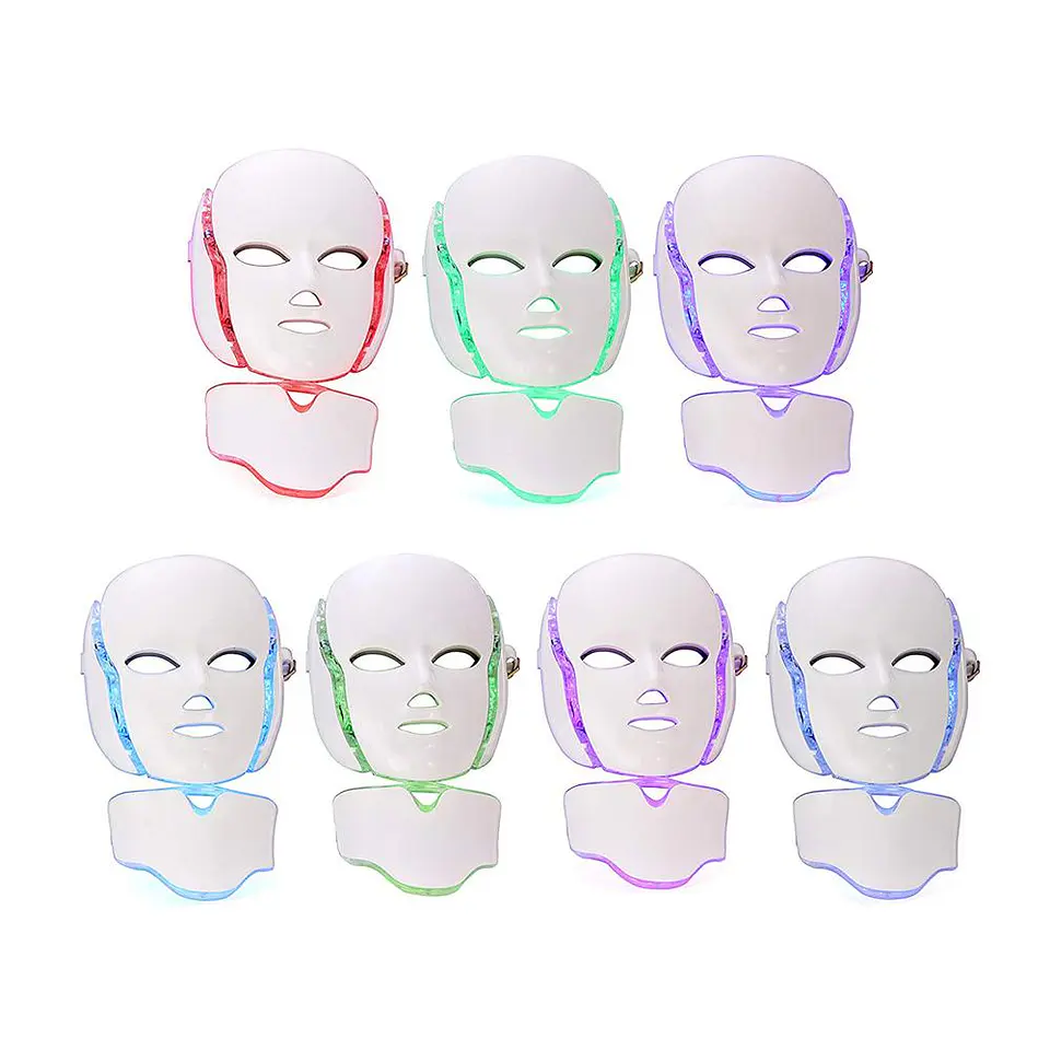 Mascara Facial Photon Led con Cuello 2