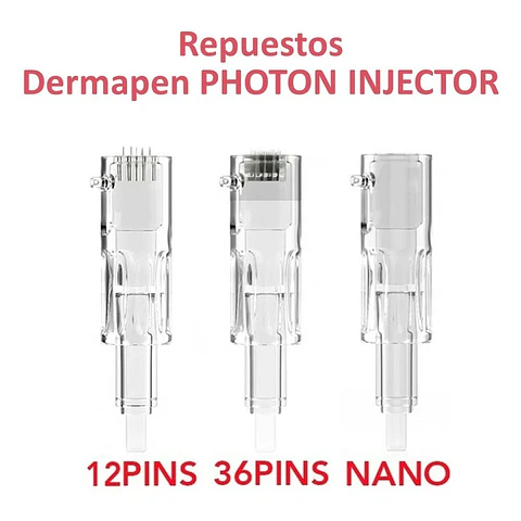 Pack de 10 REPUESTOS para Dermapen PHOTON INJECTOR