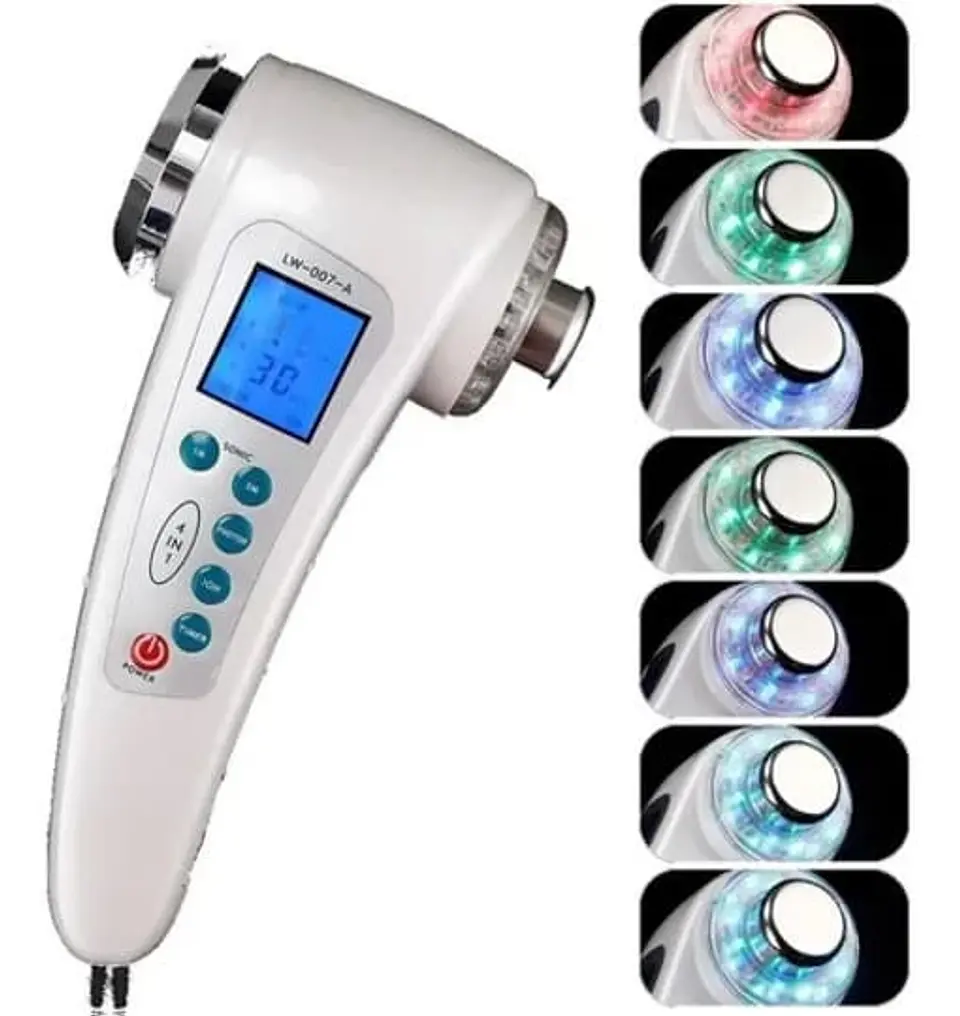 Equipo Ultrasonido & Galvánica 4 en 1 - Facial y Corporal 5
