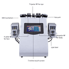 Equipo 6 en 1 - Lipoláser, Rf, Cavitación, Multipolar, Vacío y Más 4