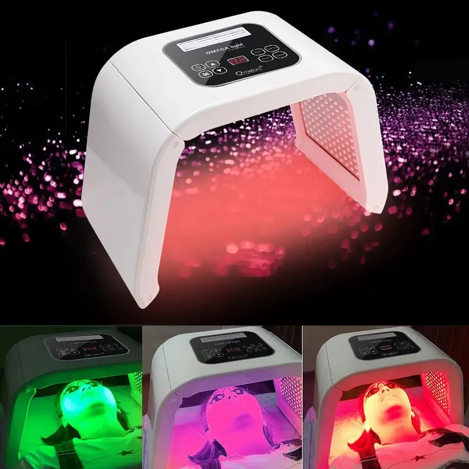 Cabina para Fototerapia Facial 7 Colores 8