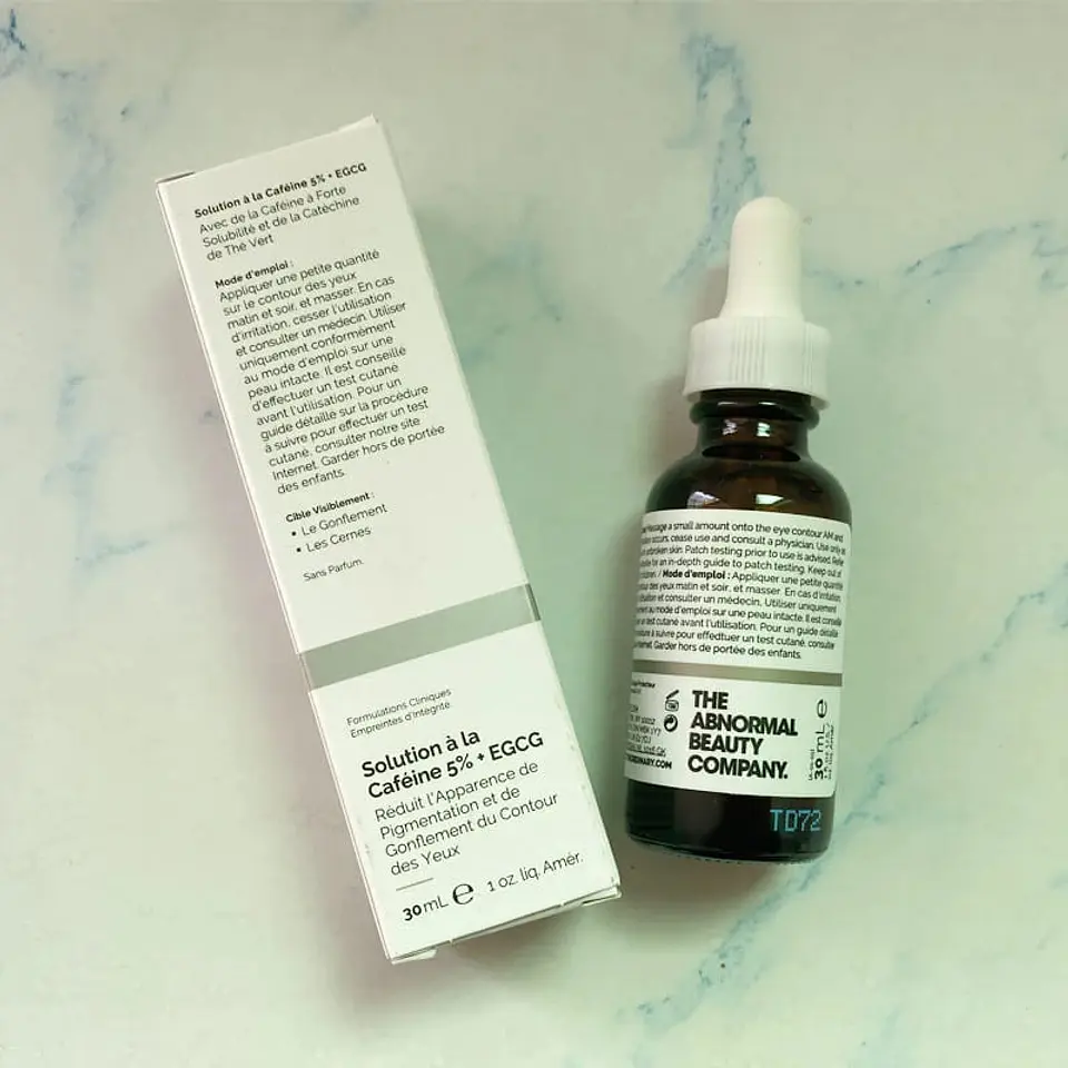 Cafeína en Suero al 5% 4