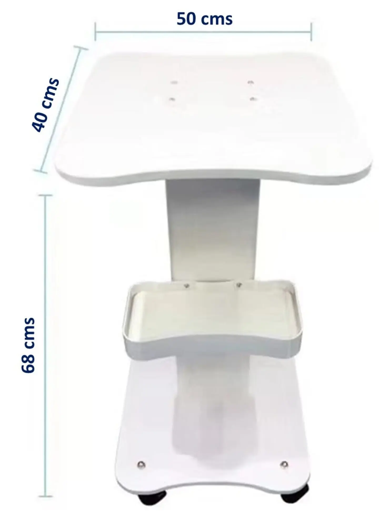 Mesa Grande Móvil Multipropósito para Equipos de Belleza 3