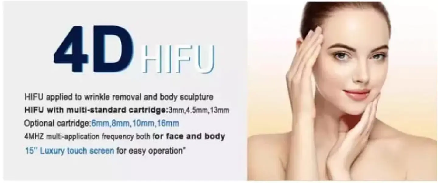 HIFU 4D + Vmax Hifu Carving + RF Fraccionada  (3 en 1) 7