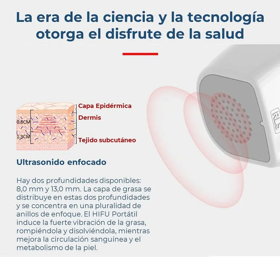 Equipo Liposonix Portátil 8