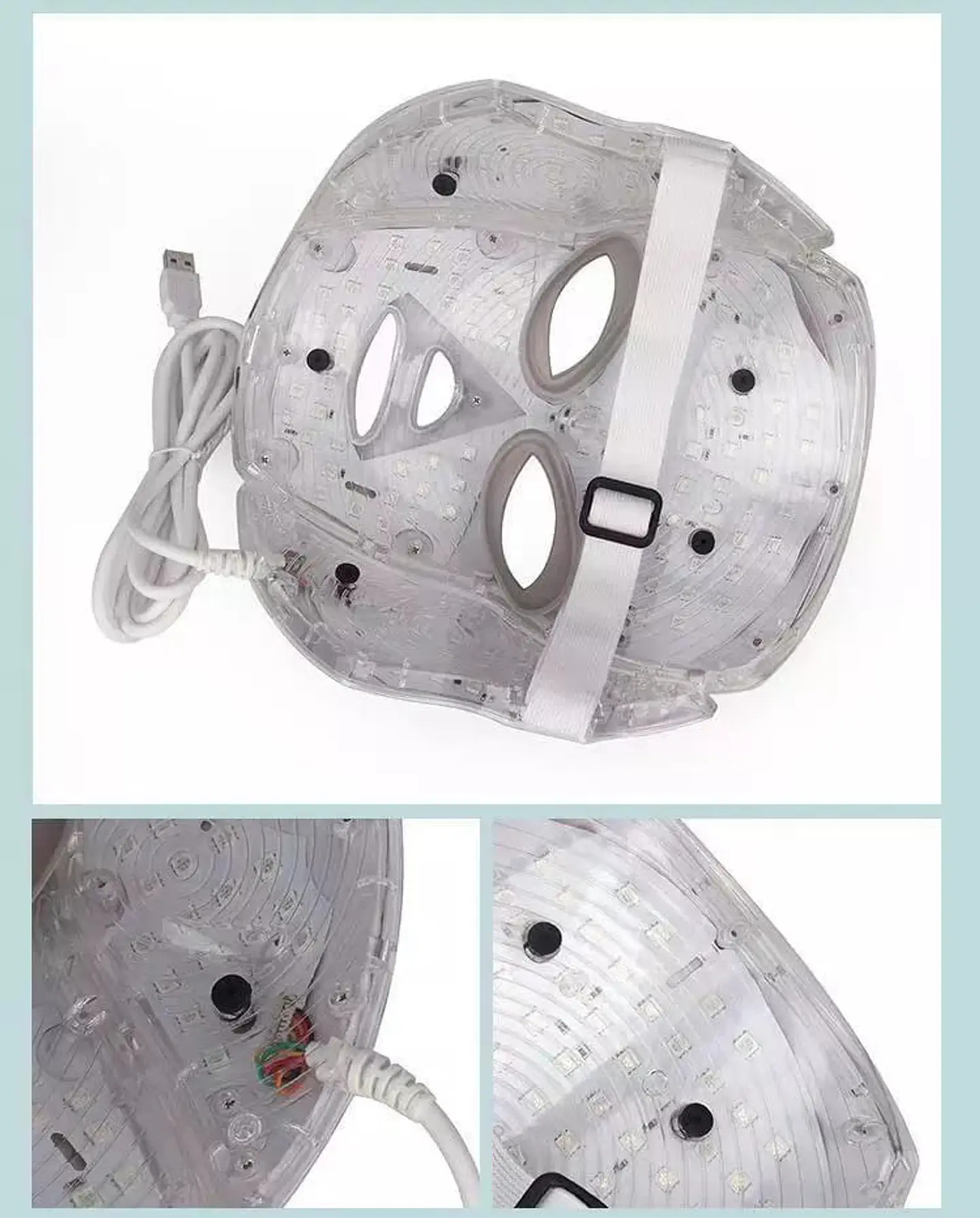 Mascara Facial Photon Led con Cuello 9