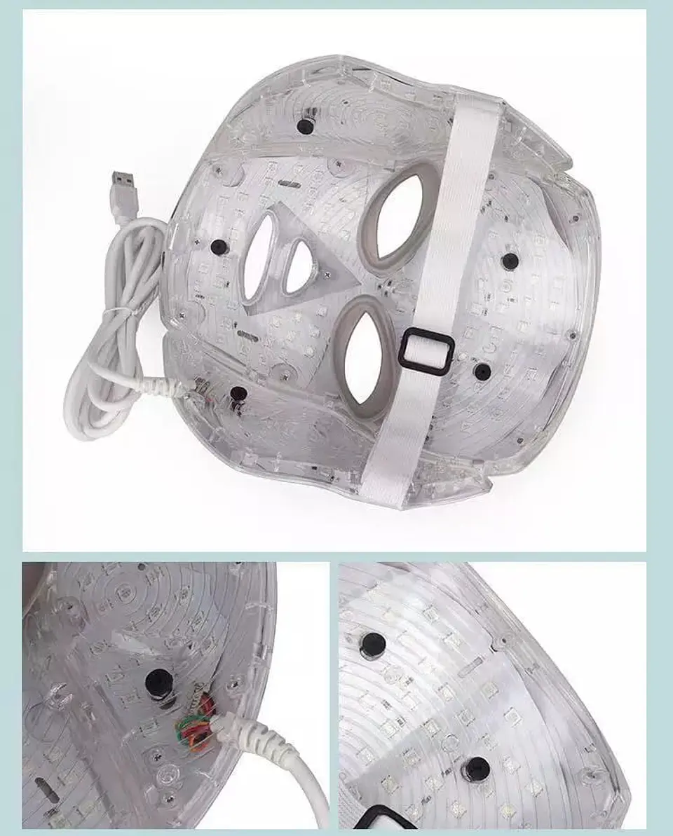 Mascara Facial Photon Led con Cuello 9