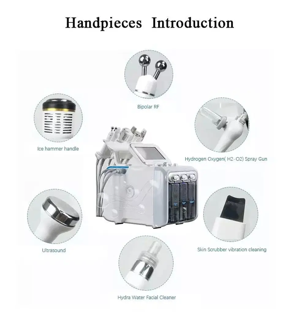 Equipo Hidrodermoabrasión para Belleza Facial - 6 en 1 5