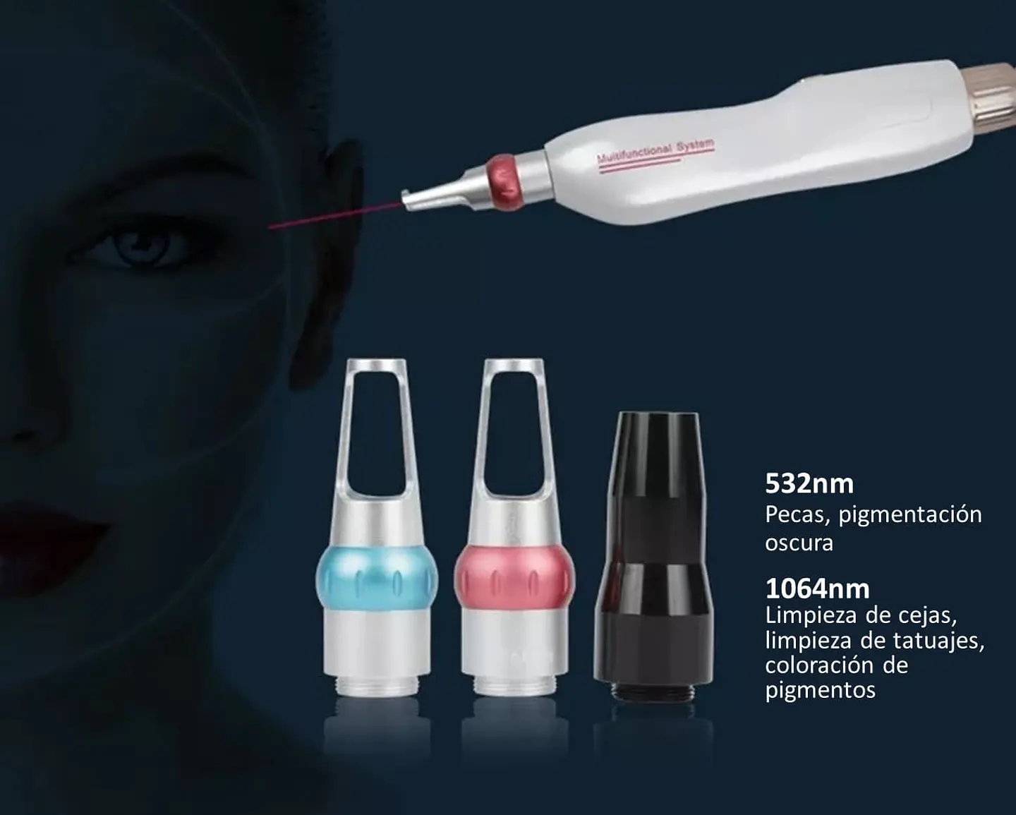 Equipo MULTIFUNCIONAL  OPT SHR - ELIGHT - RF - ND YAG 8