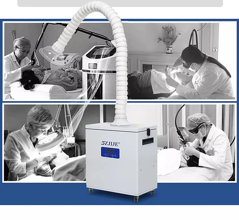 Extractor de Humos Negros de Tratamientos de Belleza