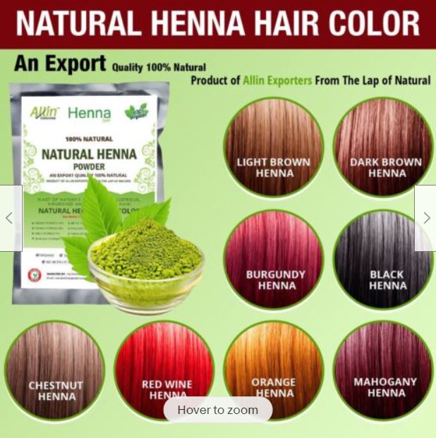 Henna para Pelo / Cabello - Tinte