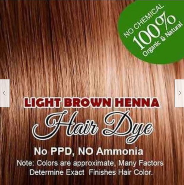 Henna para Pelo / Cabello - Tinte 3