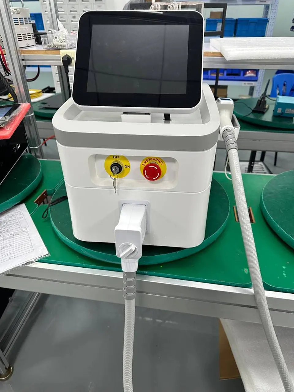 Equipo Depilación Cuatriláser (755nm, 808nm, 940nm, 1.064nm) 5