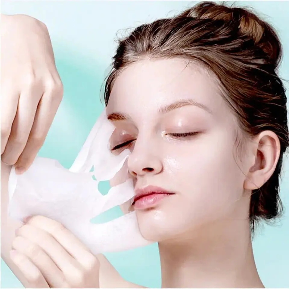 Mascarilla Facial de Ácido Hialurónico en Velo 2