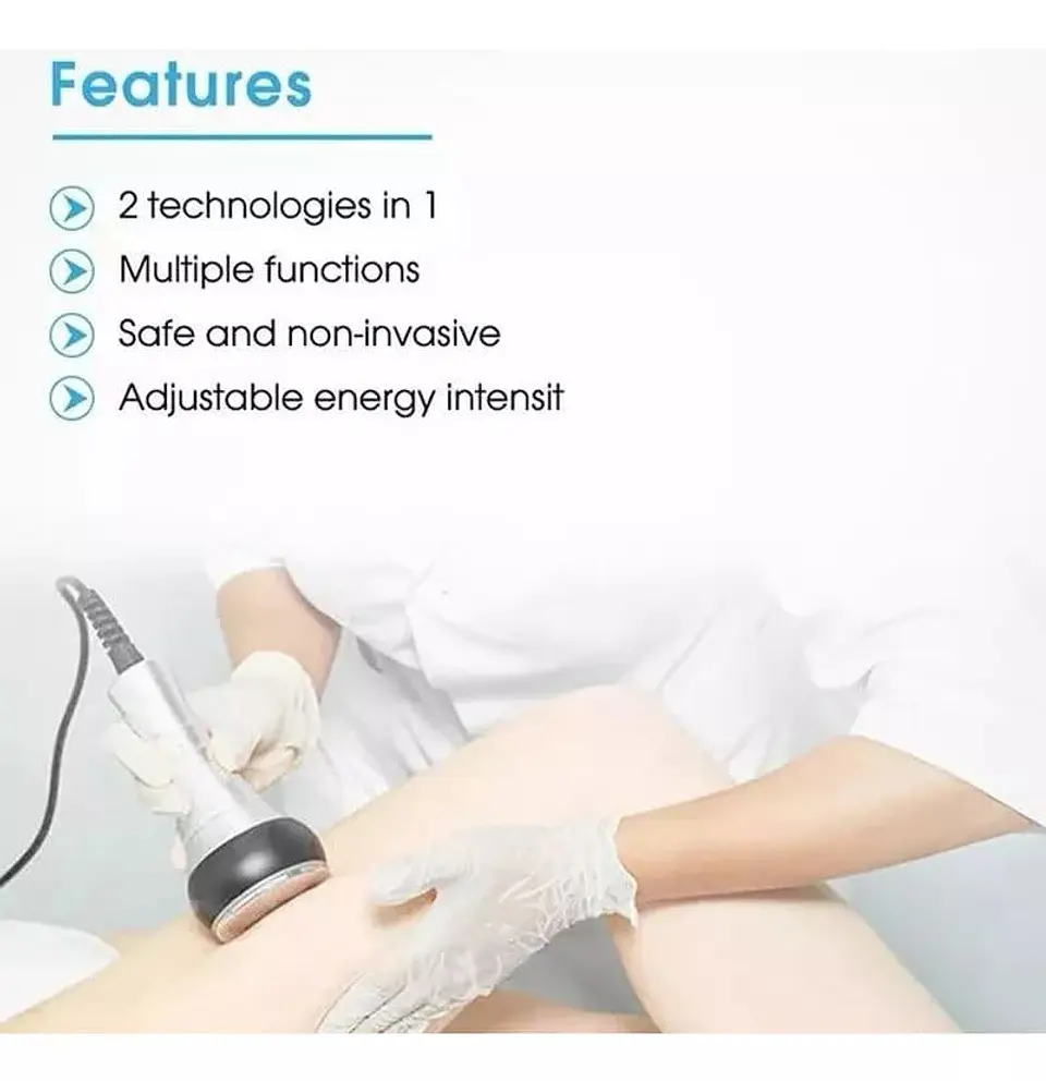 Cavitacion 40K + RF corporal + RF facial portatil 6