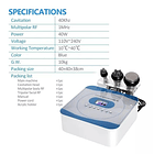 Cavitacion 40K + RF corporal + RF facial portatil 9