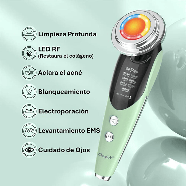 Electroporador + EMS + Humidificador 11