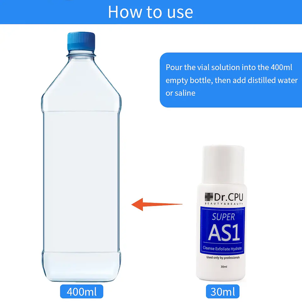 Suero Concentrado Para Aqua Peeling - Hidrodermoabrasión Facial 7