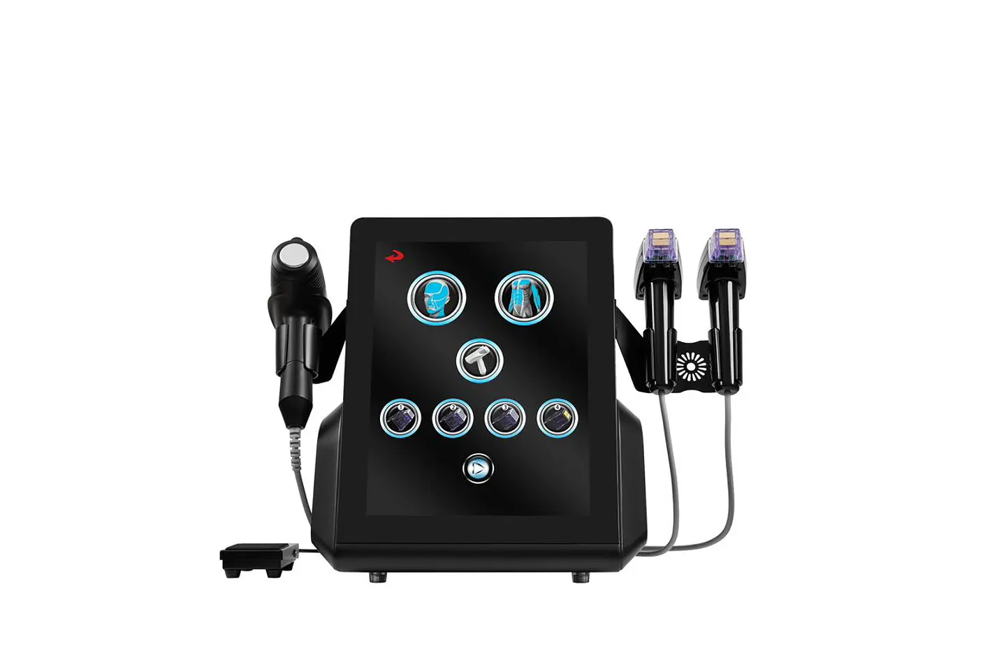 Equipo RF fraccionada Crystallite Depth 8 - Portátil (Microneedle) + Martillo de Frio 2
