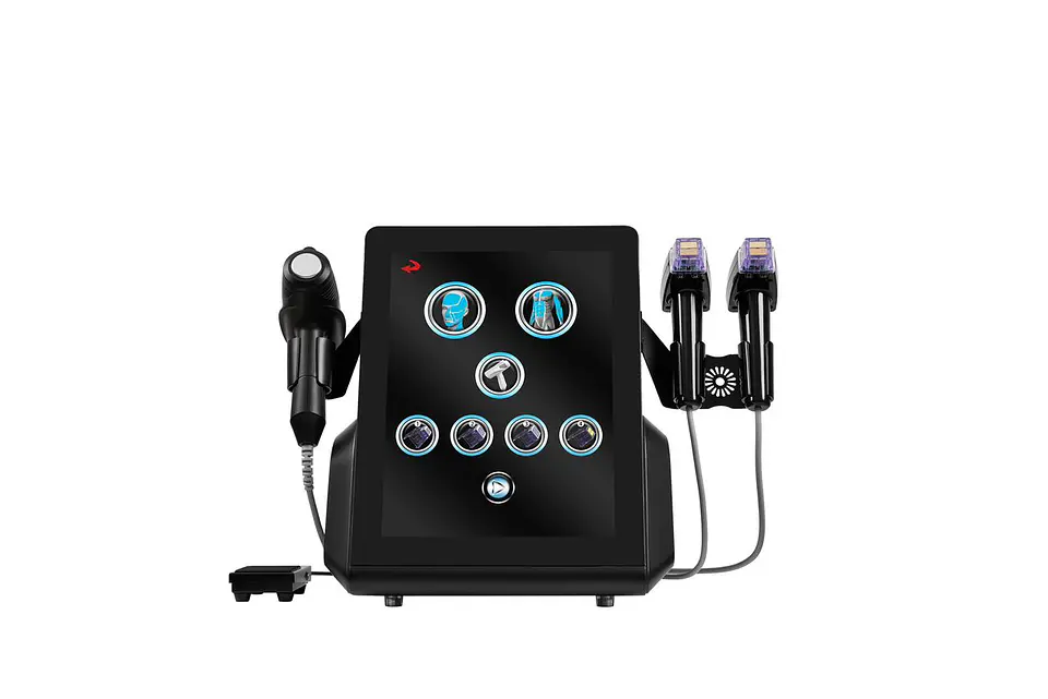Equipo RF fraccionada Crystallite Depth 8 - Portátil (Microneedle) + Martillo de Frio 2