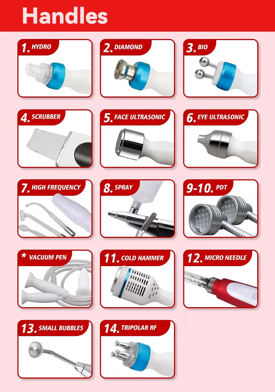 Hidra Facial 14 en 1 2