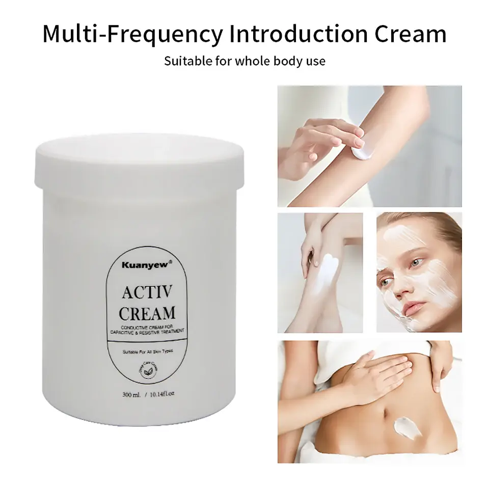 Gel/Crema Conductora para Equipos de RadioFrecuencia RF (Capacitivas y/o Resistivas) 4