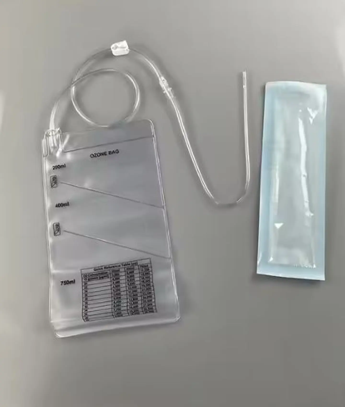 Bolsa para Ozono con Triple Cámara 200ml - 400ml - 750ml 3