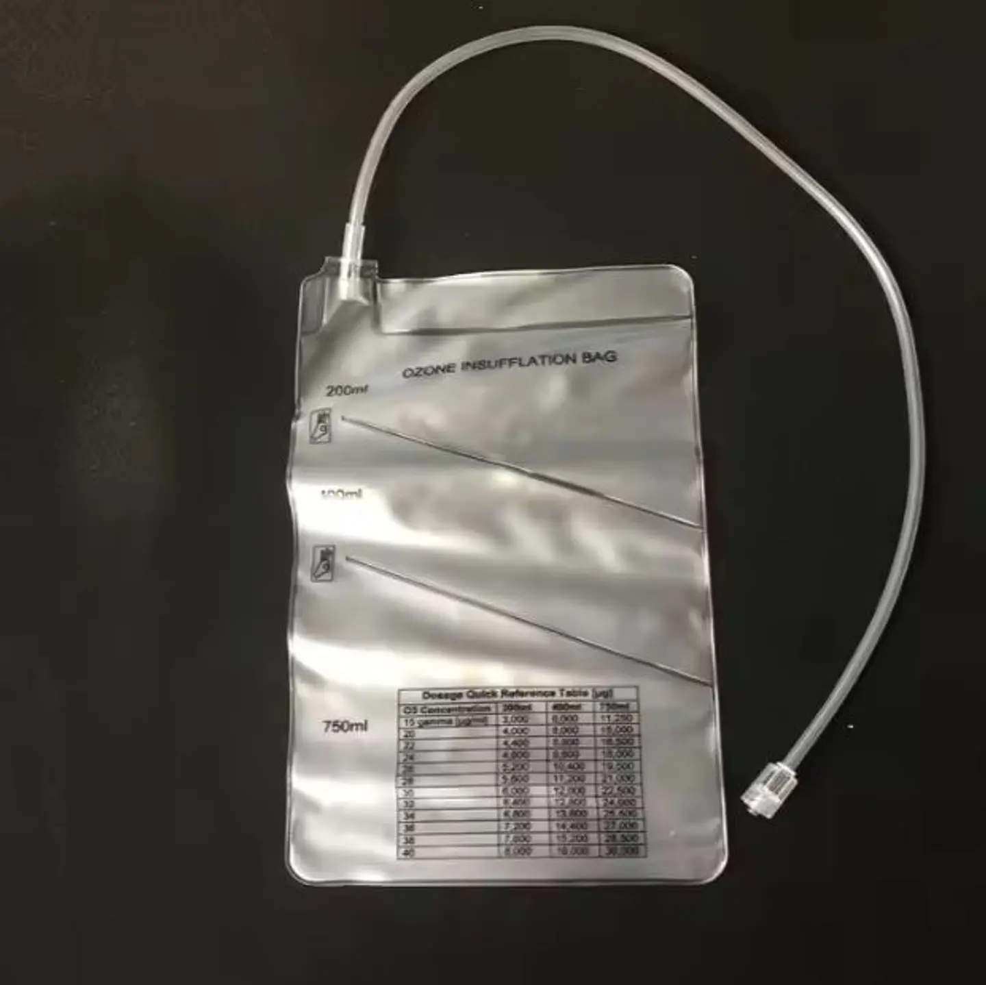 Bolsa para Ozono con Triple Cámara 200ml - 400ml - 750ml 4