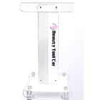 Mesa Móvil Multipropósito de Acrilico para Equipos de Belleza 2