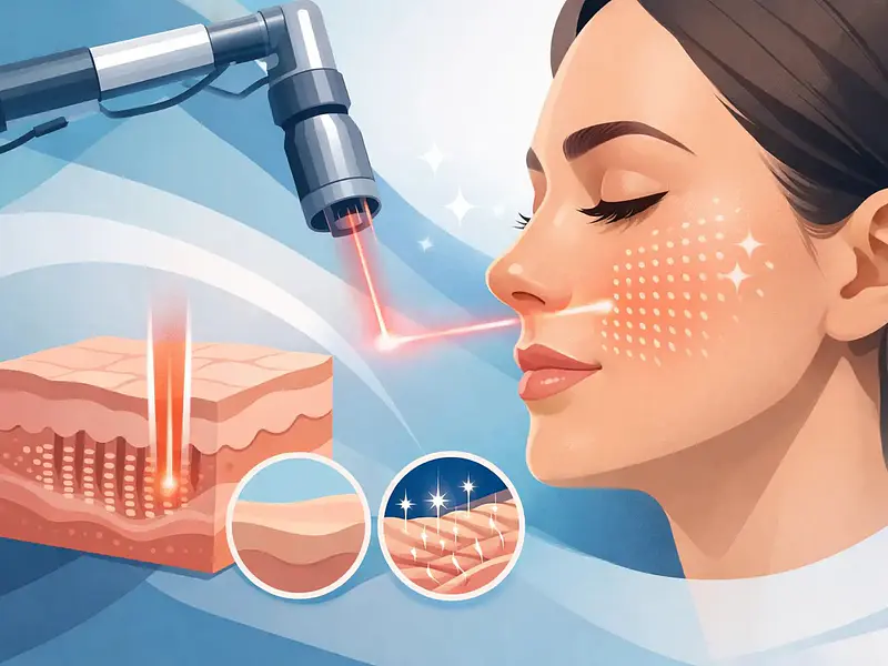 Láser CO2 fraccionado en estética profesional
