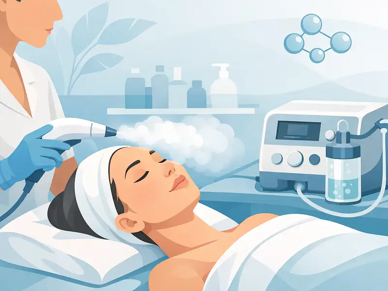 Protocolo Facial con Ozono en Cabina Profesional
