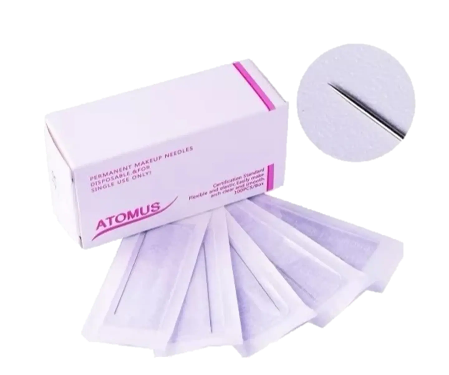 Agujas para Dermografo 3R y 7R Microblading - 50 unidades 1