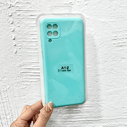 Carcasa Silicona turquesa Samsung A12