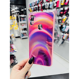 Carcasa Arcoíris rosada Samsung A11