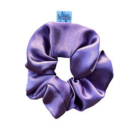 Scrunchie Satin Lavanda